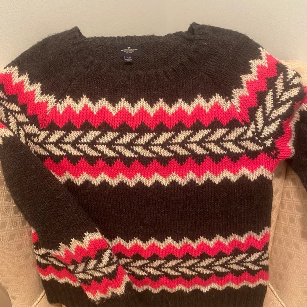American Eagle Holiday Sweater